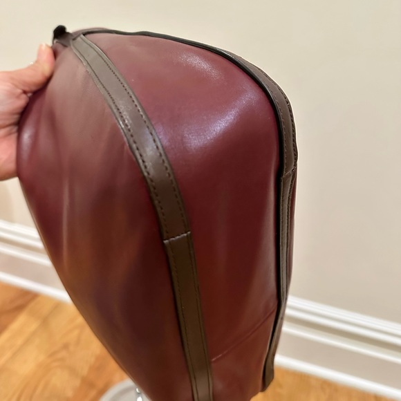 Lauren by Ralph Lauren  Dark Maroon Hobo bag - Picture 3 of 15